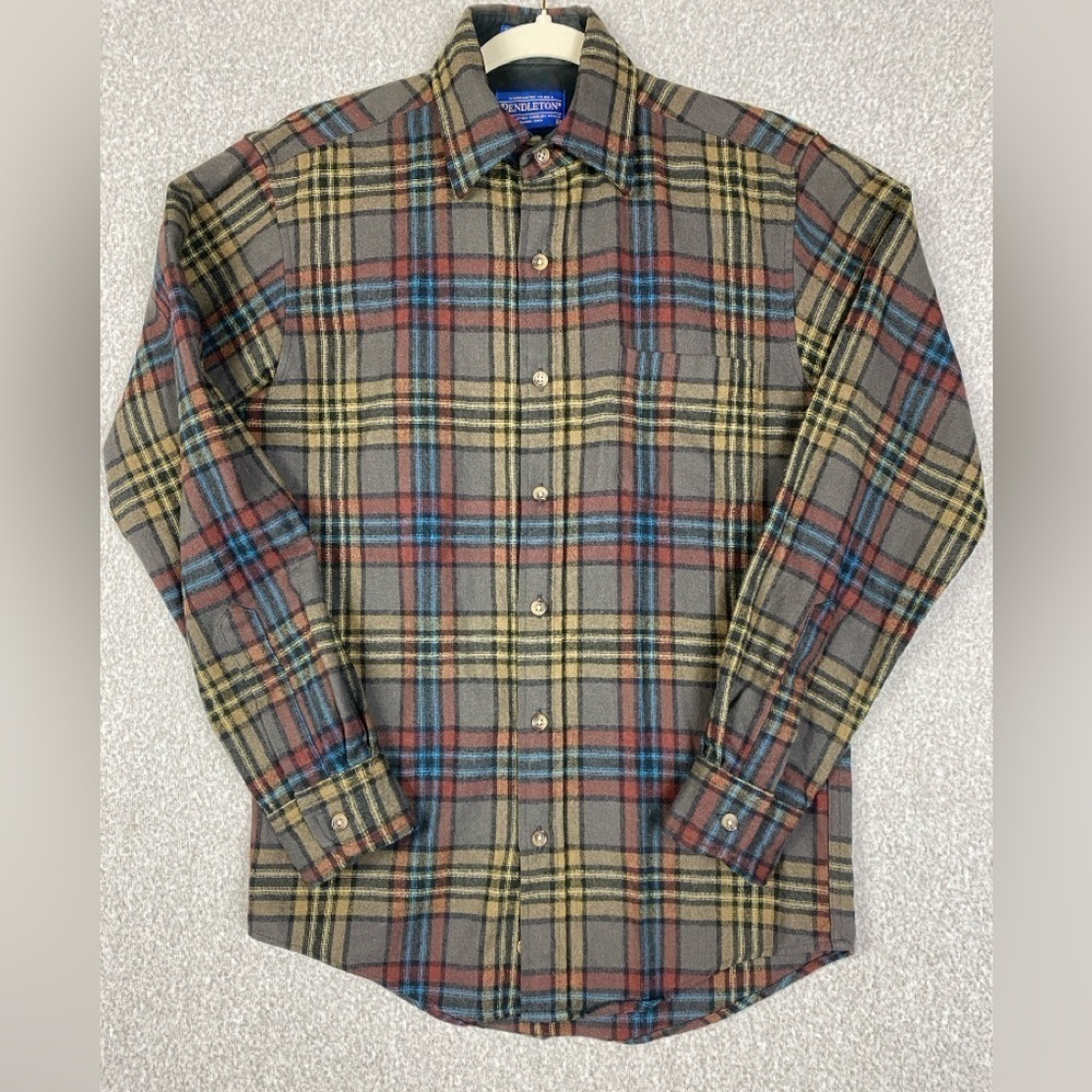 Pendleton solo shirt washable virgin wool XS gorpcore outdoor rugged